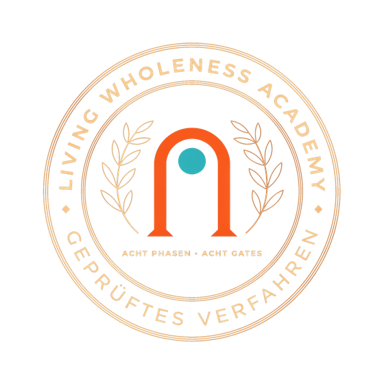 Prüfsiegel der Living Wholeness Academy, geprüftes Verfahren